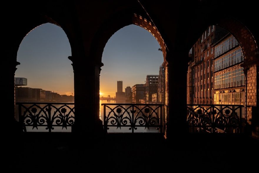 Oberbaum Brücke in Berlin.